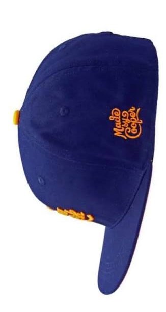 Made Cooper side lettering cap and hat embroidery digitizing