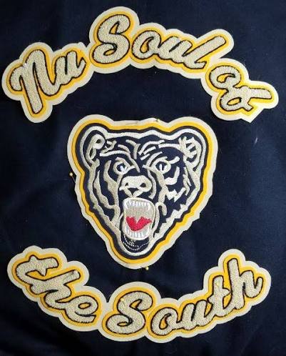 Nu Soul of the South chenille jacket back embroidery digitizing