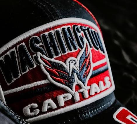 Washington Capitals cap patch 3D puff embroidery digitizing design